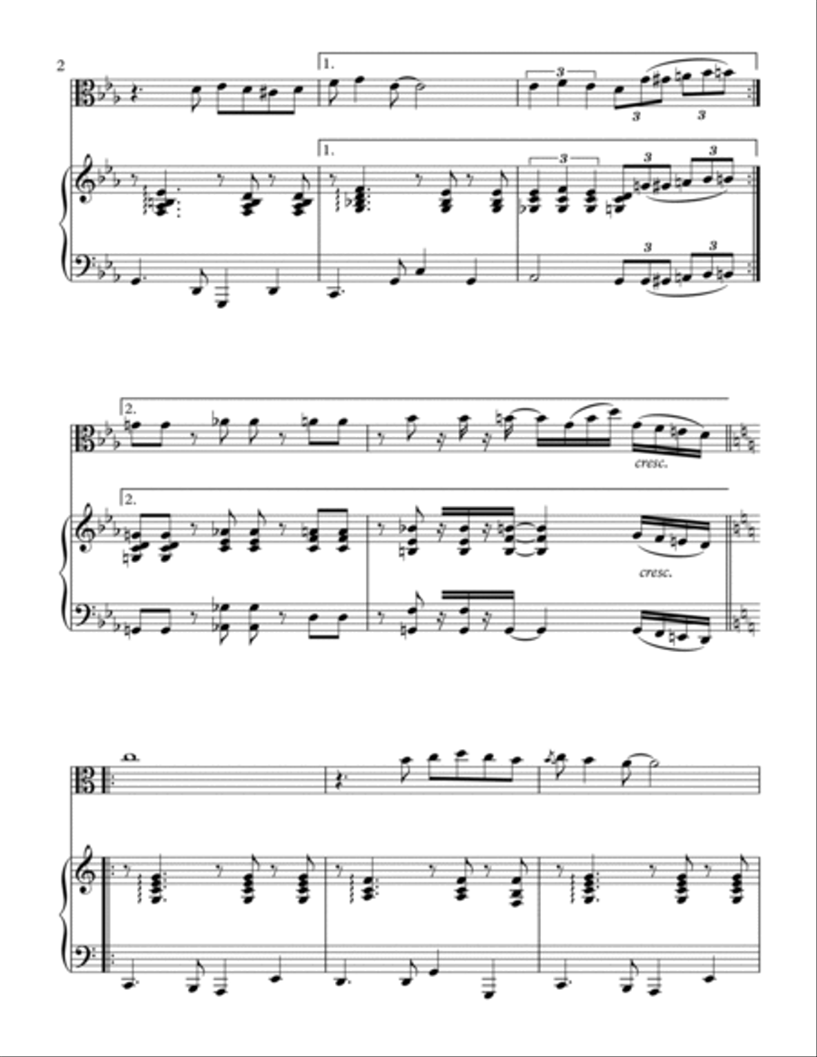 Perfidia Viola scores gallery preview page 3