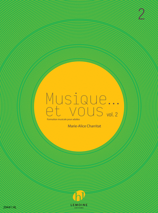 Book cover for Musique... et vous - Volume 2