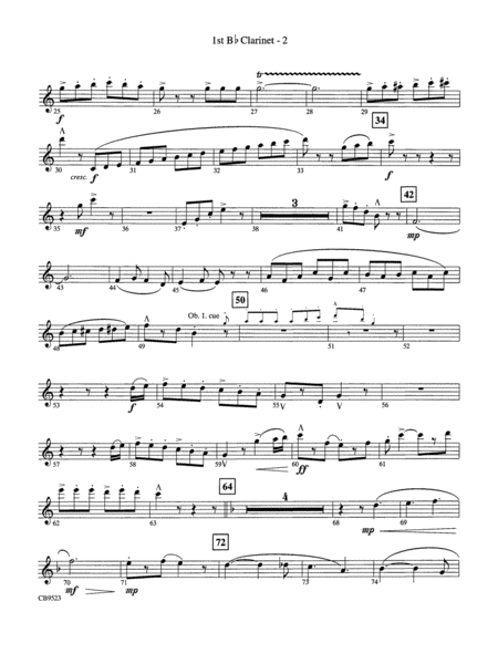 The Wizard of Oz (Medley): 1st B-flat Clarinet