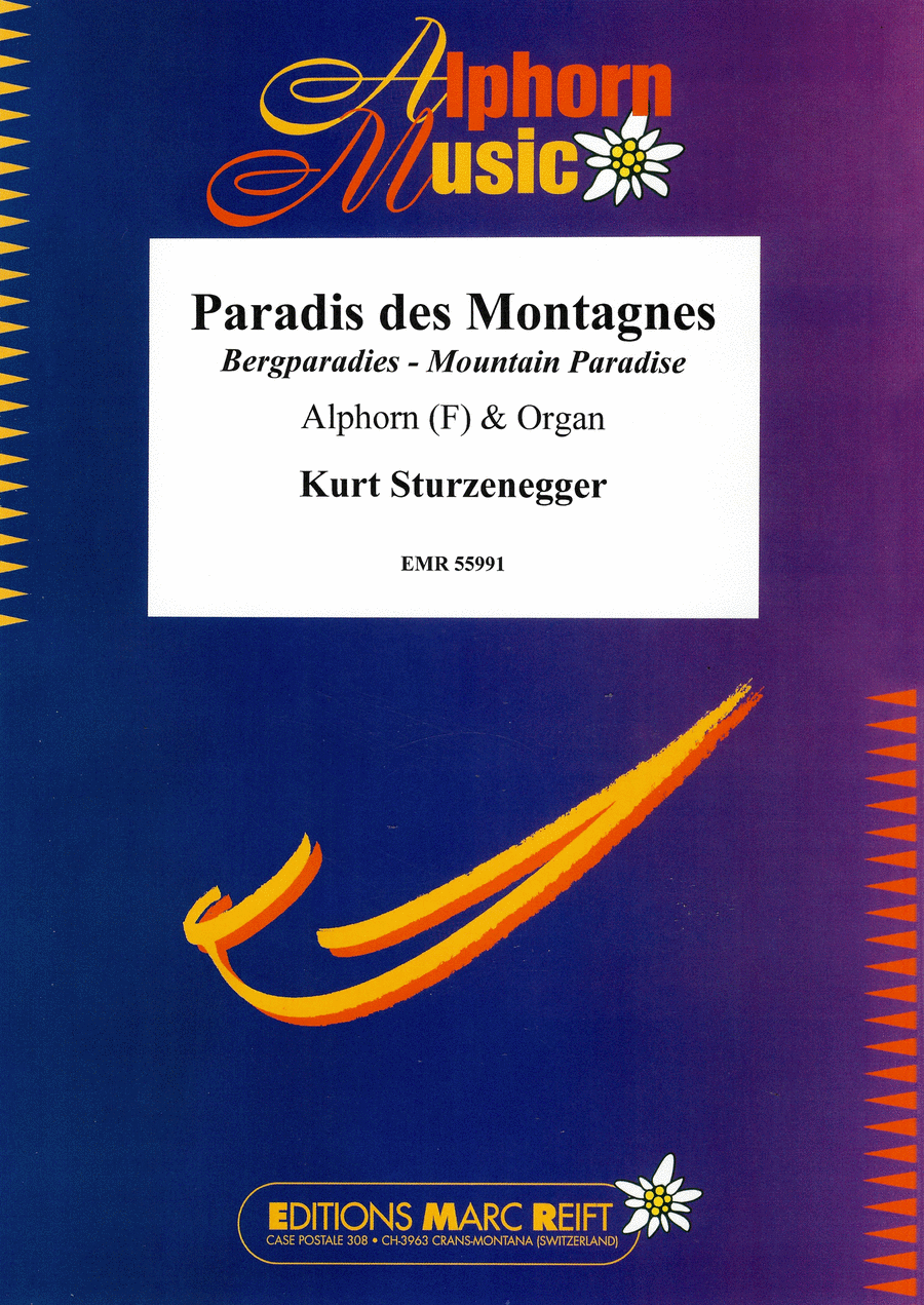 Paradis des Montagnes Organ scores gallery preview page 1