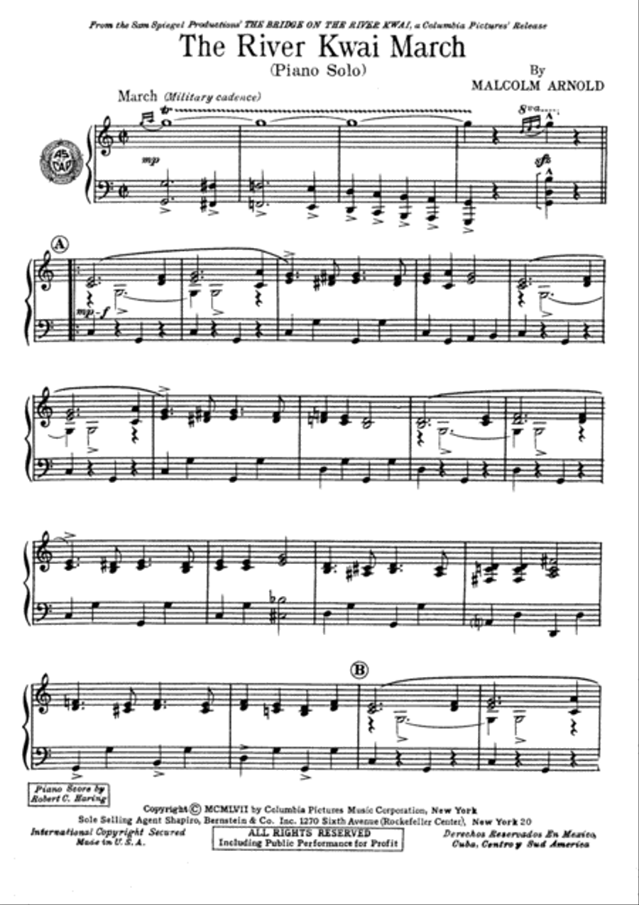 The River Kwai March The River Kwai March Piano Solo scores gallery preview page 2