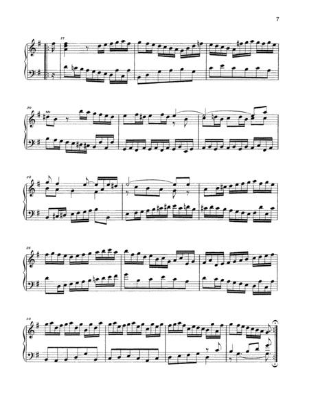 French Suite No. 5 G major, BWV 816