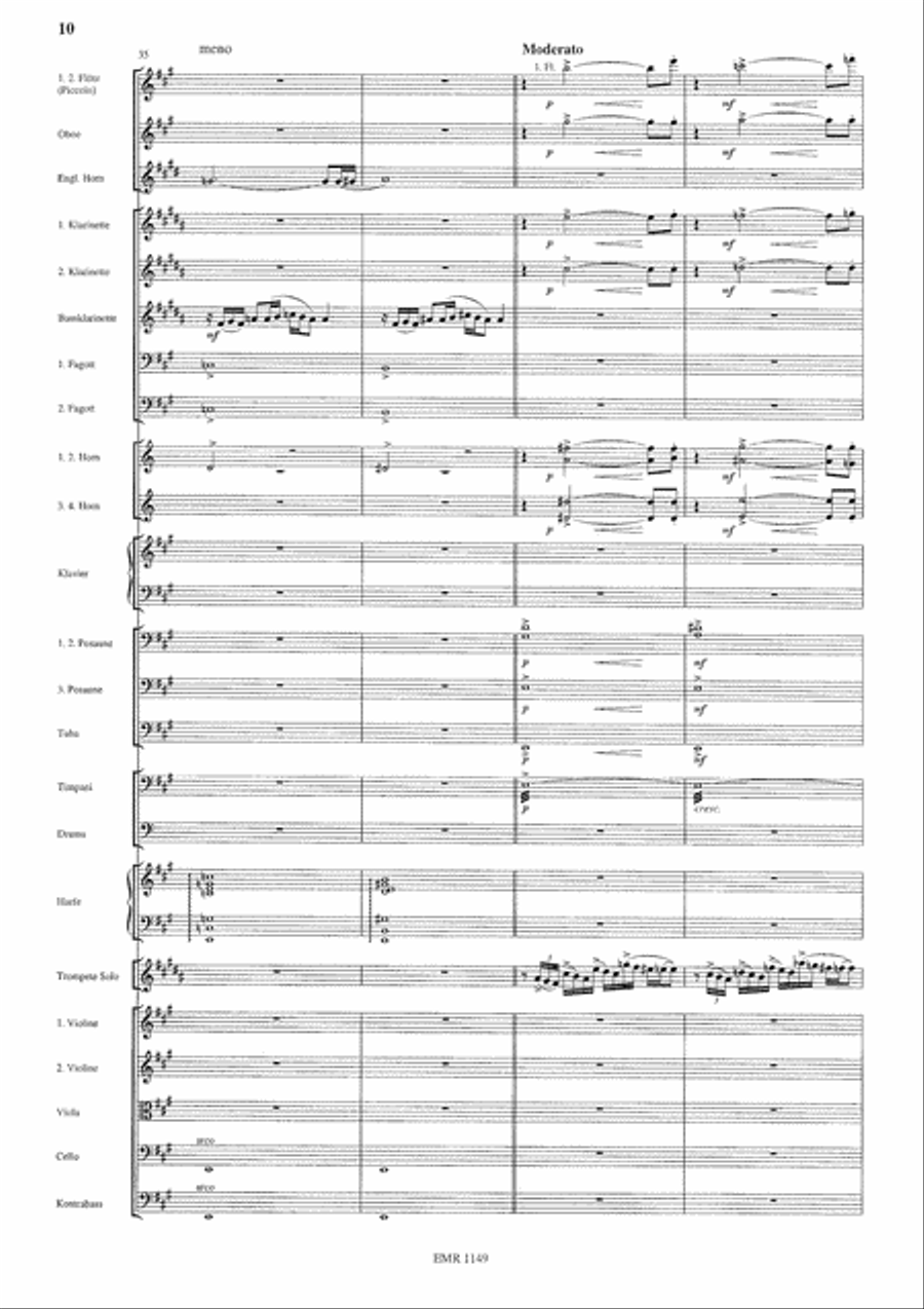 Rhapsody In Blue Orchestra scores gallery preview page 11