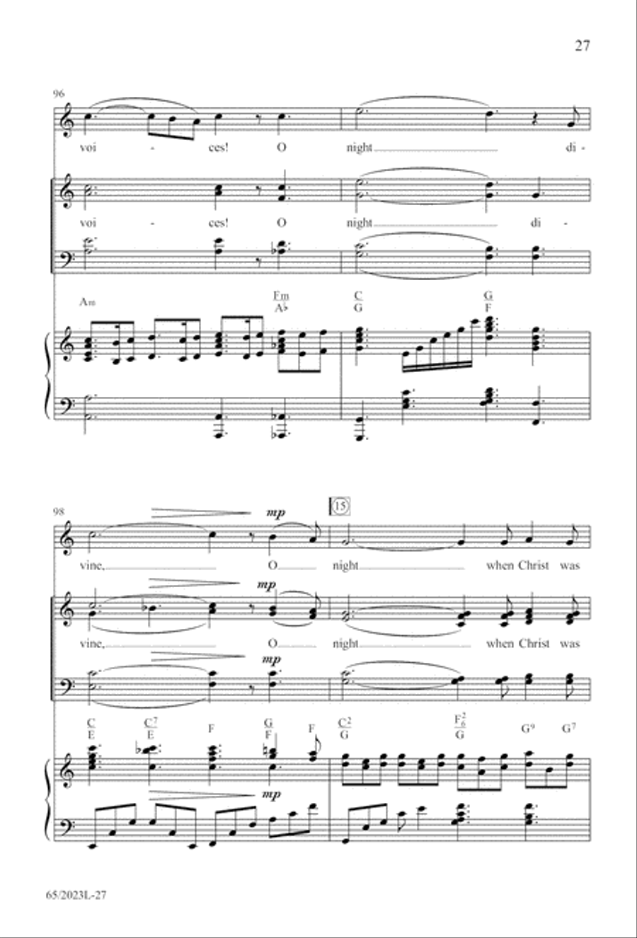 Child of Hope Child of Hope 4-Part scores gallery preview page 28
