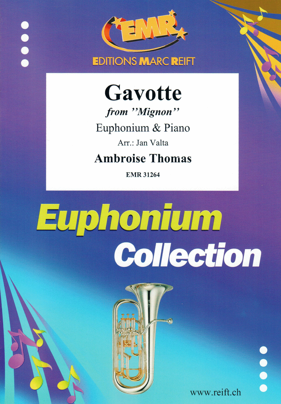 Gavotte Euphonium scores gallery preview page 1
