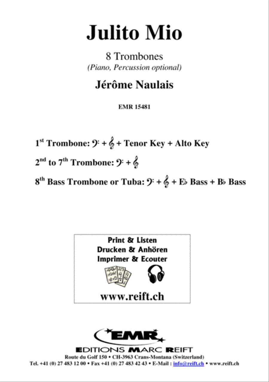 Julito Mio Trombone scores gallery preview page 2