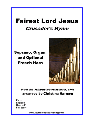 Book cover for Fairest Lord Jesus – Soprano, Organ, and Optional French Horn