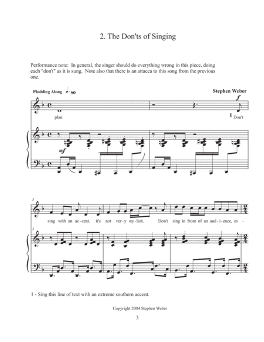 The Unofficial Guide to Above Average Singing for Medium Voice and Piano Medium Voice scores gallery preview page 4