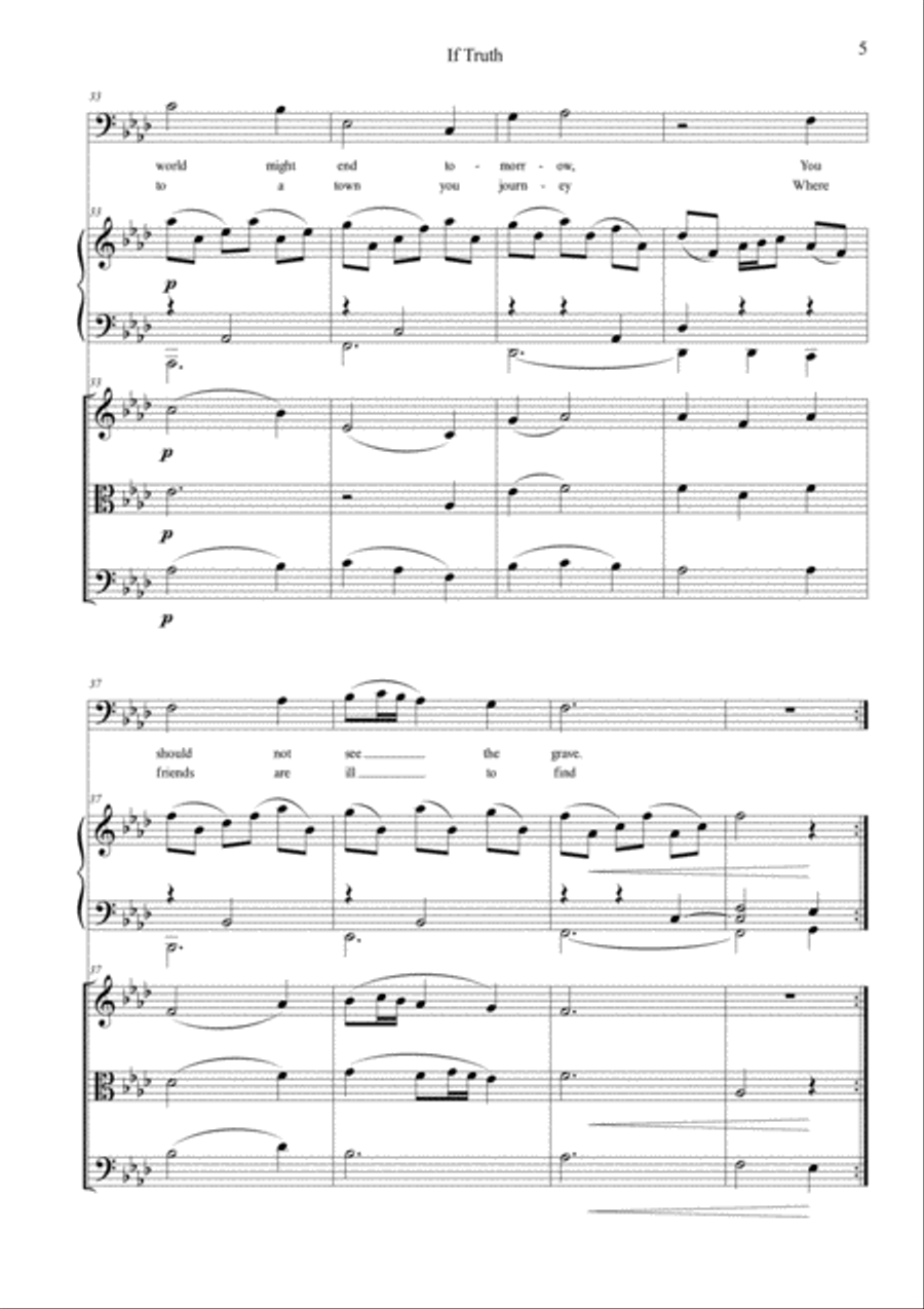 If Truth Small Ensemble scores gallery preview page 5