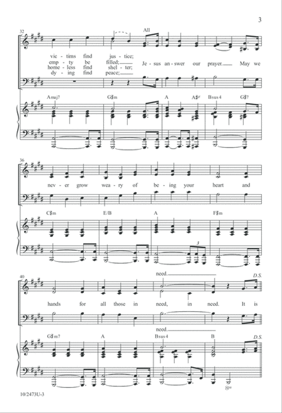 One in Love One in Love 4-Part scores gallery preview page 3