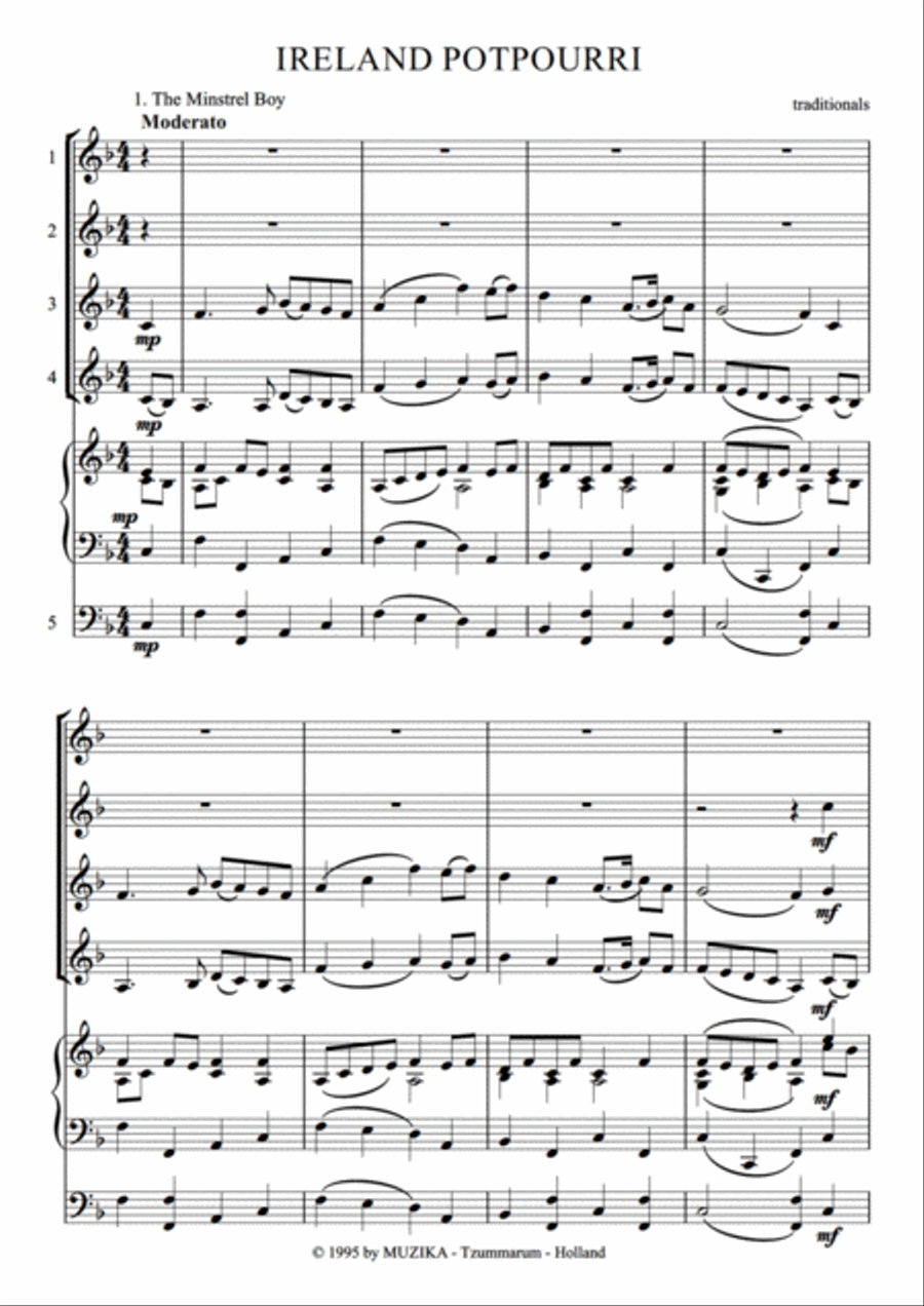 Ireland Potpourri Set of Parts scores gallery preview page 3