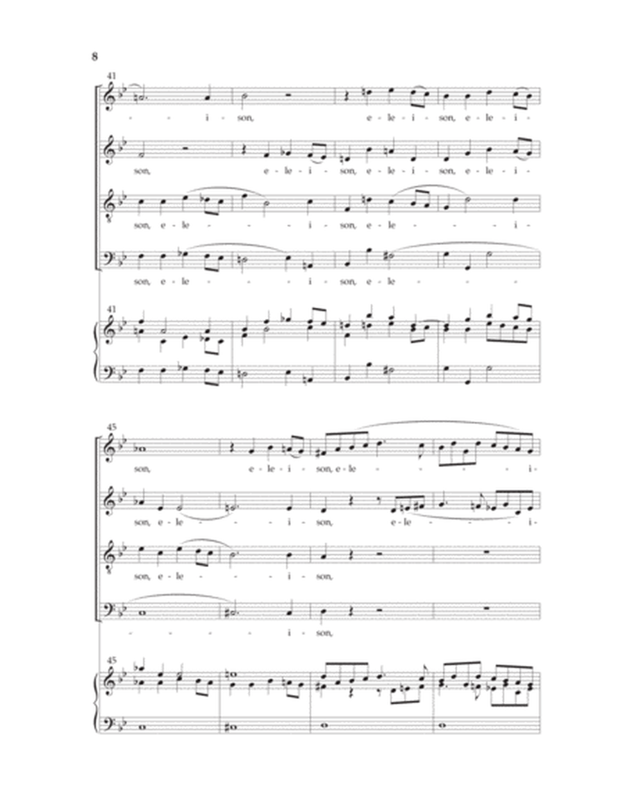Kyrie Eleison (from Mass In G Minor)