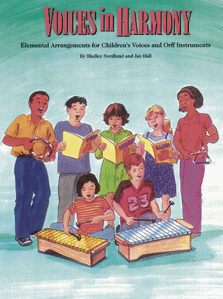 Book cover for Voices in Harmony (Orff Collection)