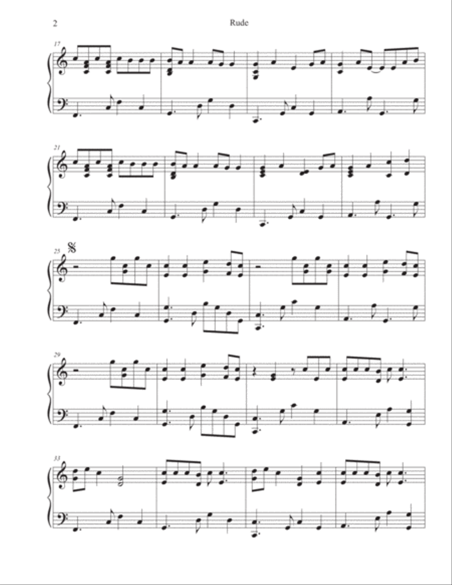 Rude Harp scores gallery preview page 2