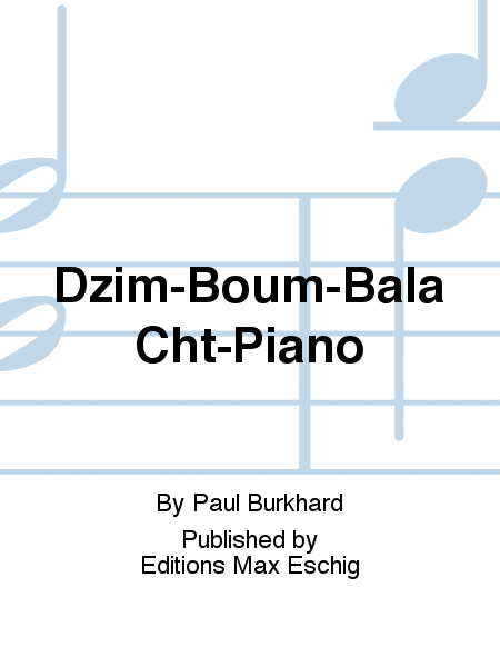 Dzim-Boum-Bala Cht-Piano