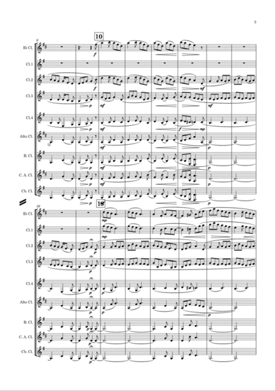 Ye Banks And Braes O'bonnie Doon Woodwind Ensemble scores gallery preview page 4