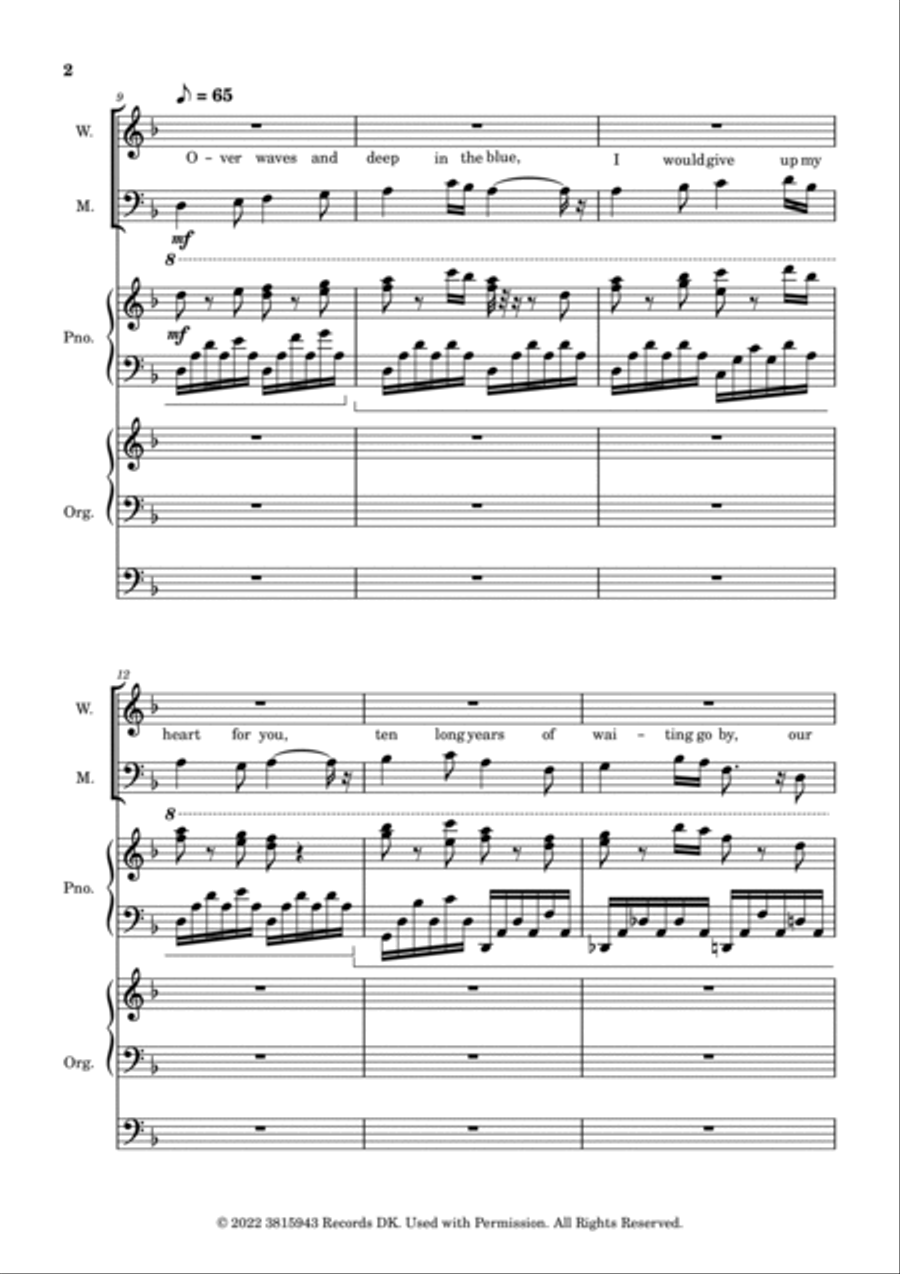 Davy Jones 4-Part scores gallery preview page 2