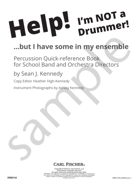 Help! I'm Not a Drummer!