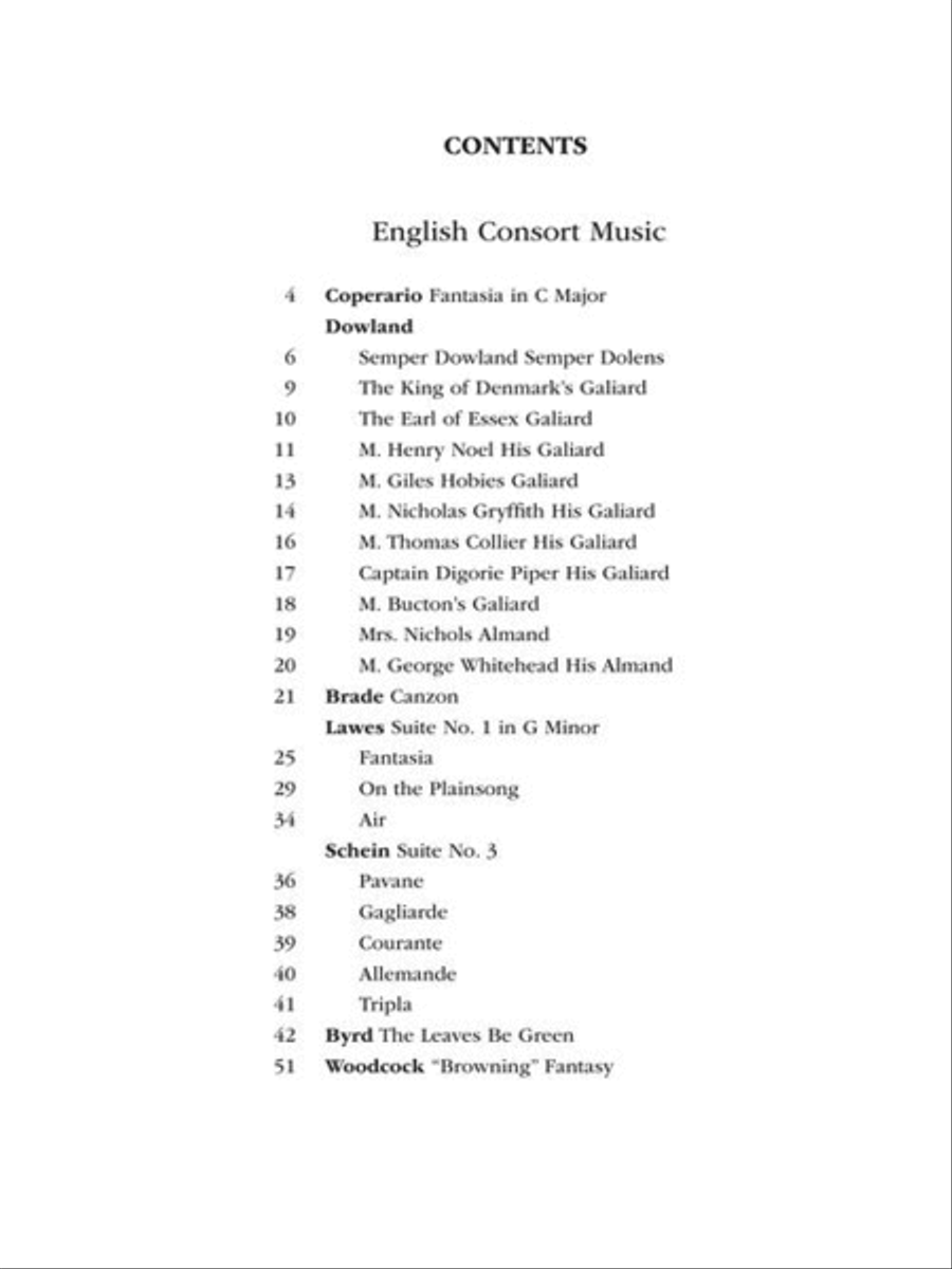 English Consort Music Flute scores gallery preview page 4
