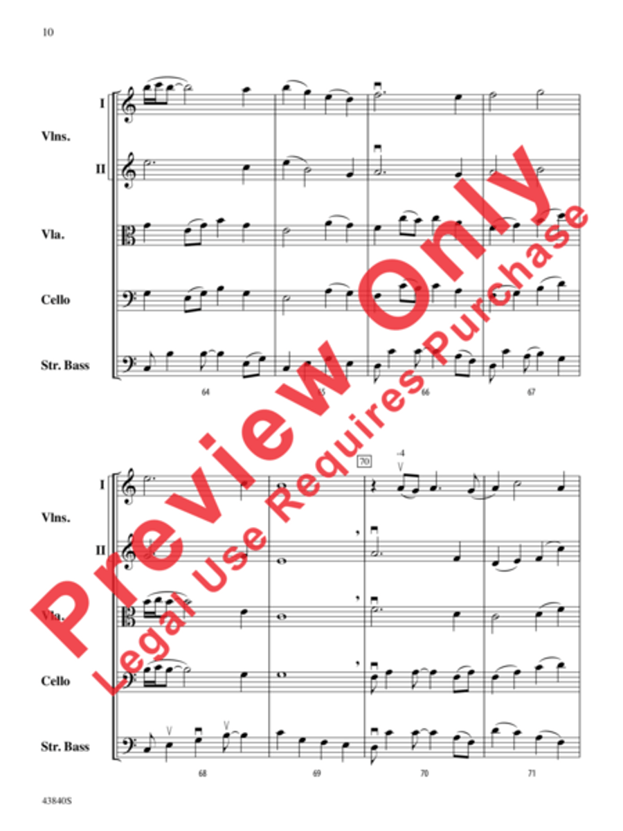 Mystère Mystère String Orchestra scores gallery preview page 11