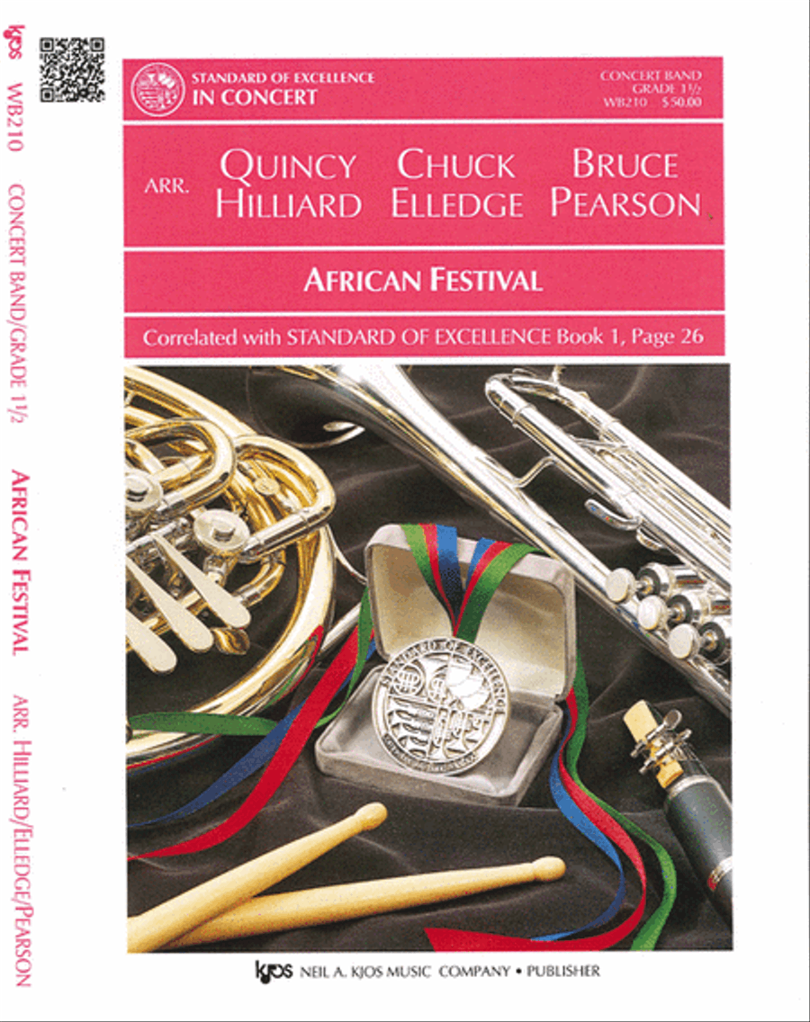 African Festival Concert Band scores gallery preview page 1