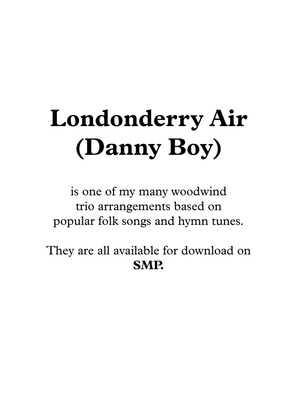 Londonderry Air (Danny Boy), for Woodwind Trio