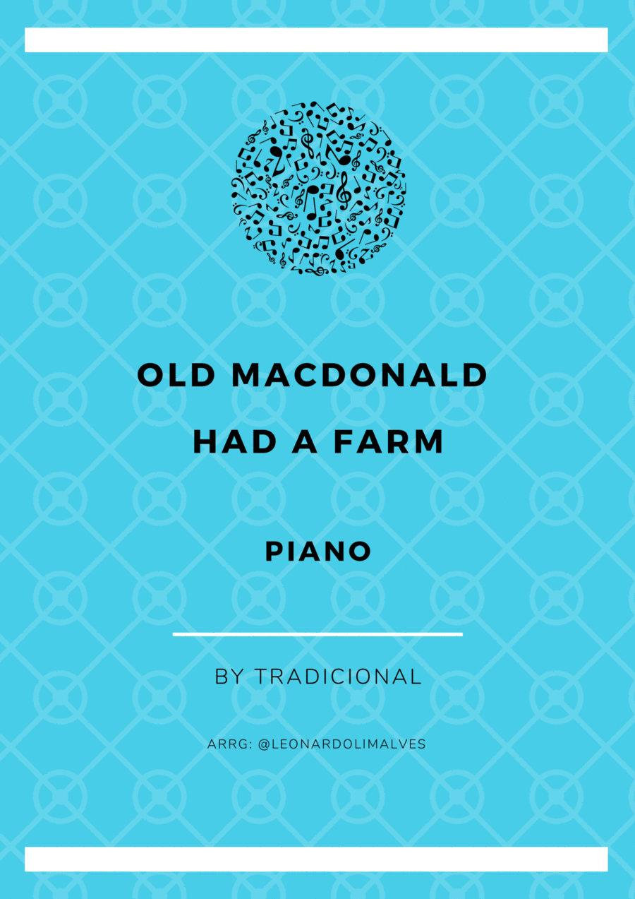 Old Macdonald Had A Farm - Piano Piano Method scores gallery preview page 1