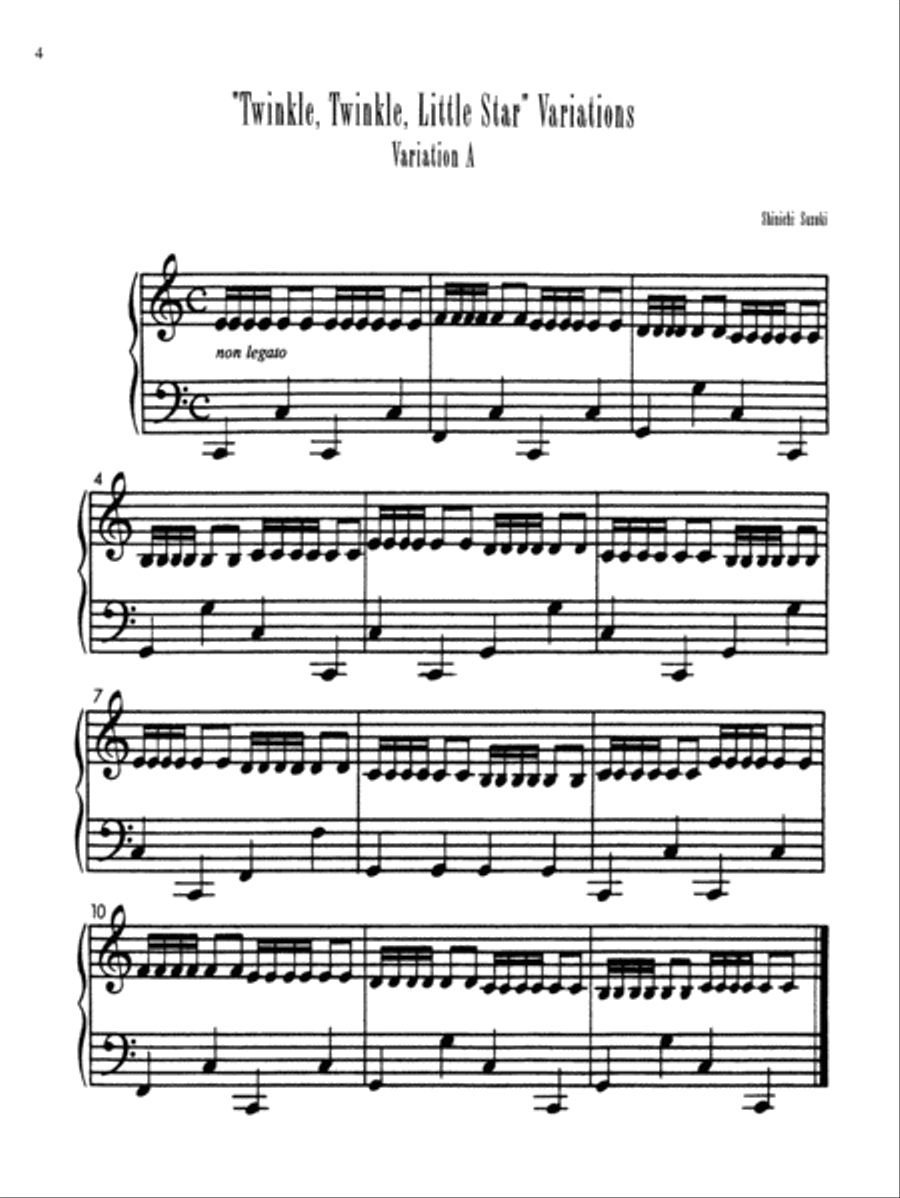 Suzuki Harp Ensemble Music, Volume 1 Harp scores gallery preview page 3