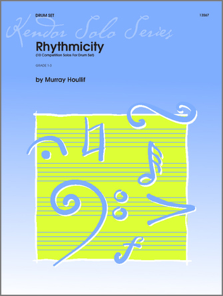 Book cover for Rhythmicity (10 Competition Solos For Drum Set)
