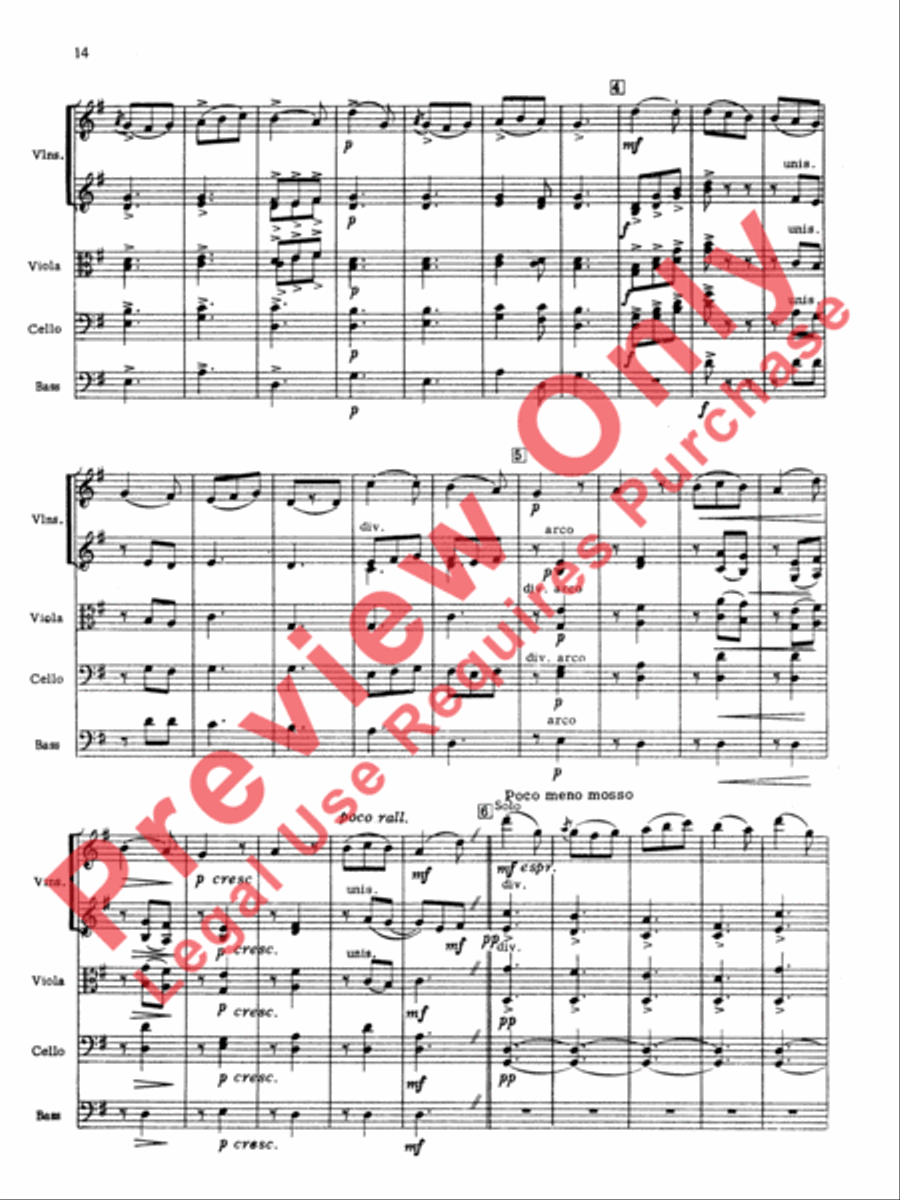 Suite of Carols Suite of Carols String Orchestra scores gallery preview page 15