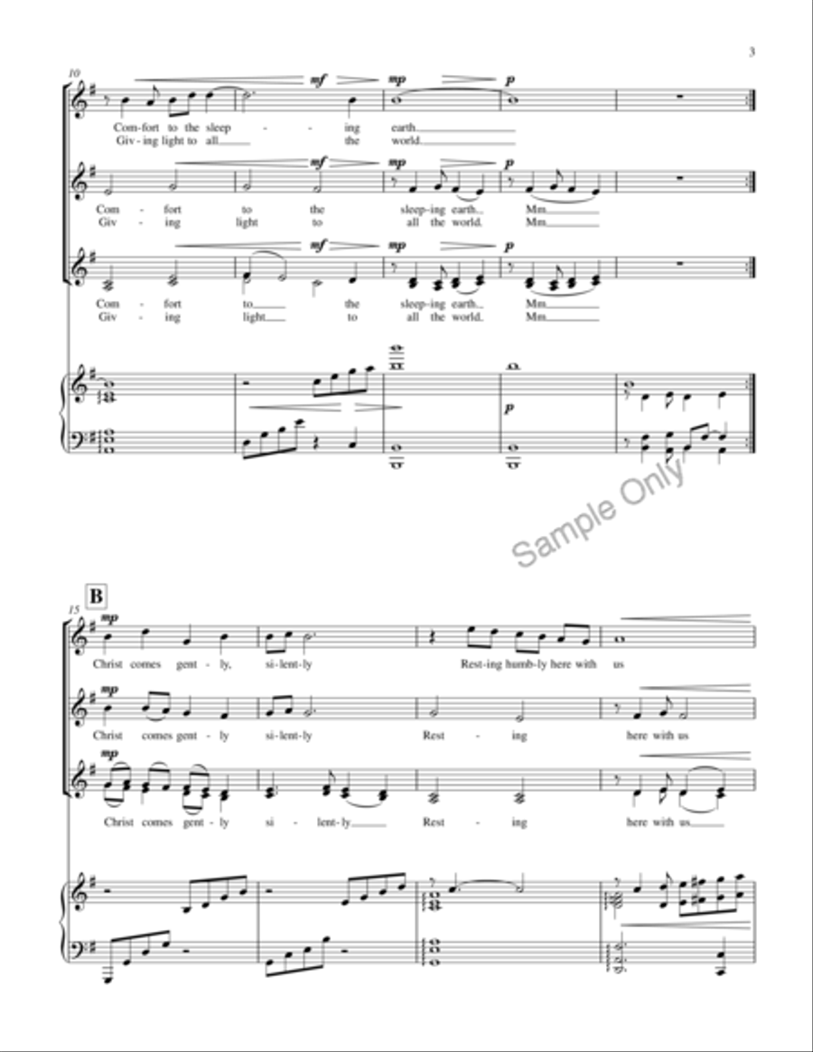Winters Blanket Winters Blanket SSAA scores gallery preview page 3