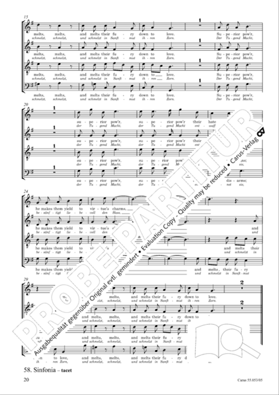 Saul Saul SSATB scores gallery preview page 21
