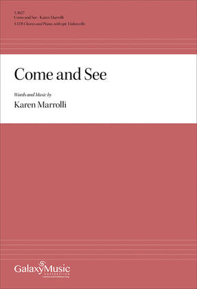 Book cover for Come and See (Choral Score)