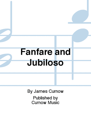 Book cover for Fanfare and Jubiloso