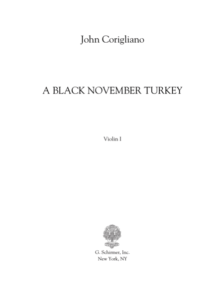 Black November Turkey