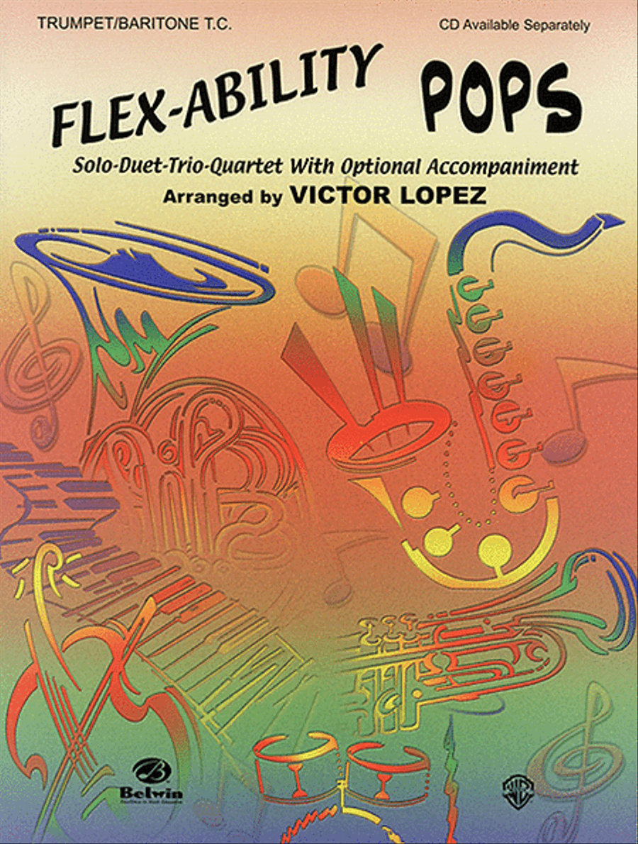 Flex-Ability Pops -- Solo-Duet-Trio-Quartet with Optional Accompaniment Small Ensemble scores gallery preview page 1