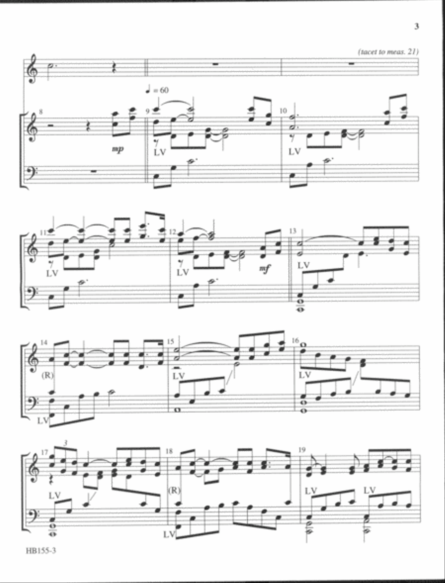 Lonesome Valley - Morris 5-Octaves scores gallery preview page 3