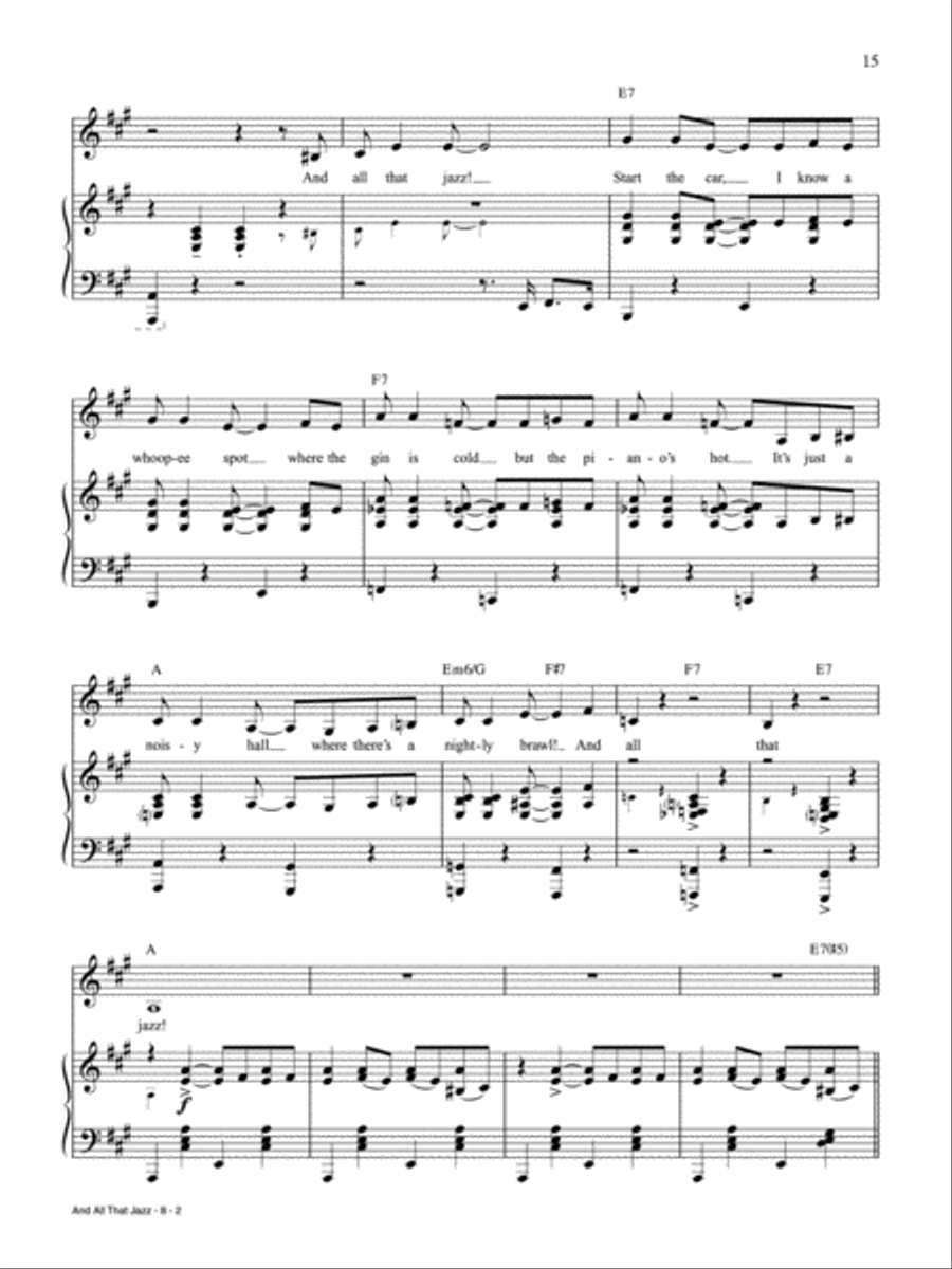 And All That Jazz (from 