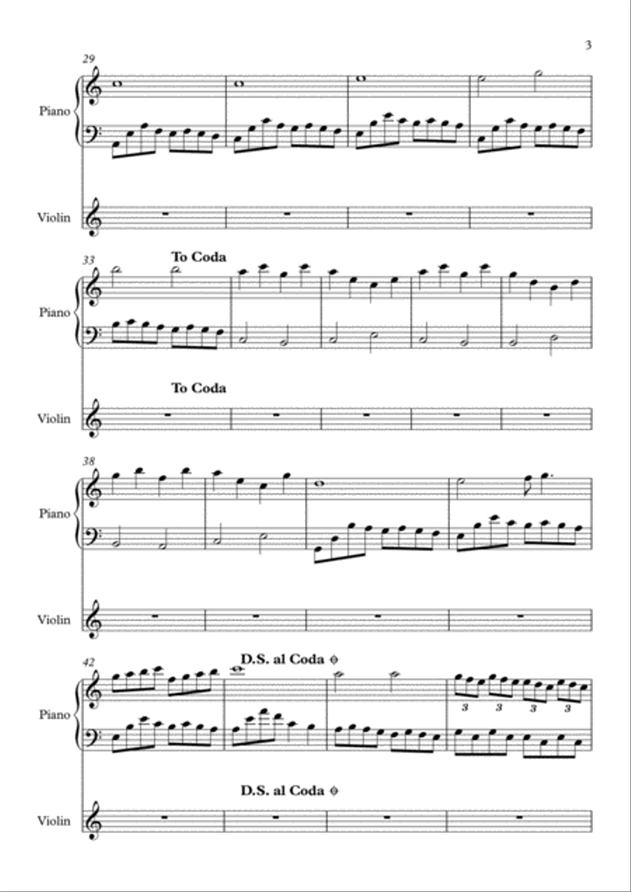 Awakening String Duet scores gallery preview page 3