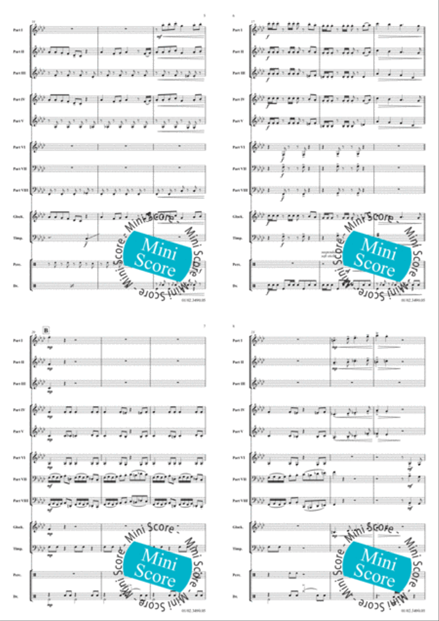 Welcome to Halloween Fanfare Band scores gallery preview page 8