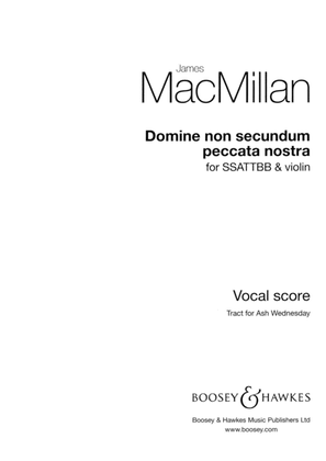 Book cover for Domine non secundum peccata nostra
