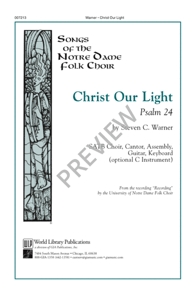 Christ Our Light: Psalm 24