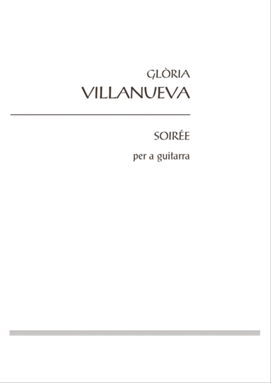 Soirée Classical Guitar scores gallery preview page 3