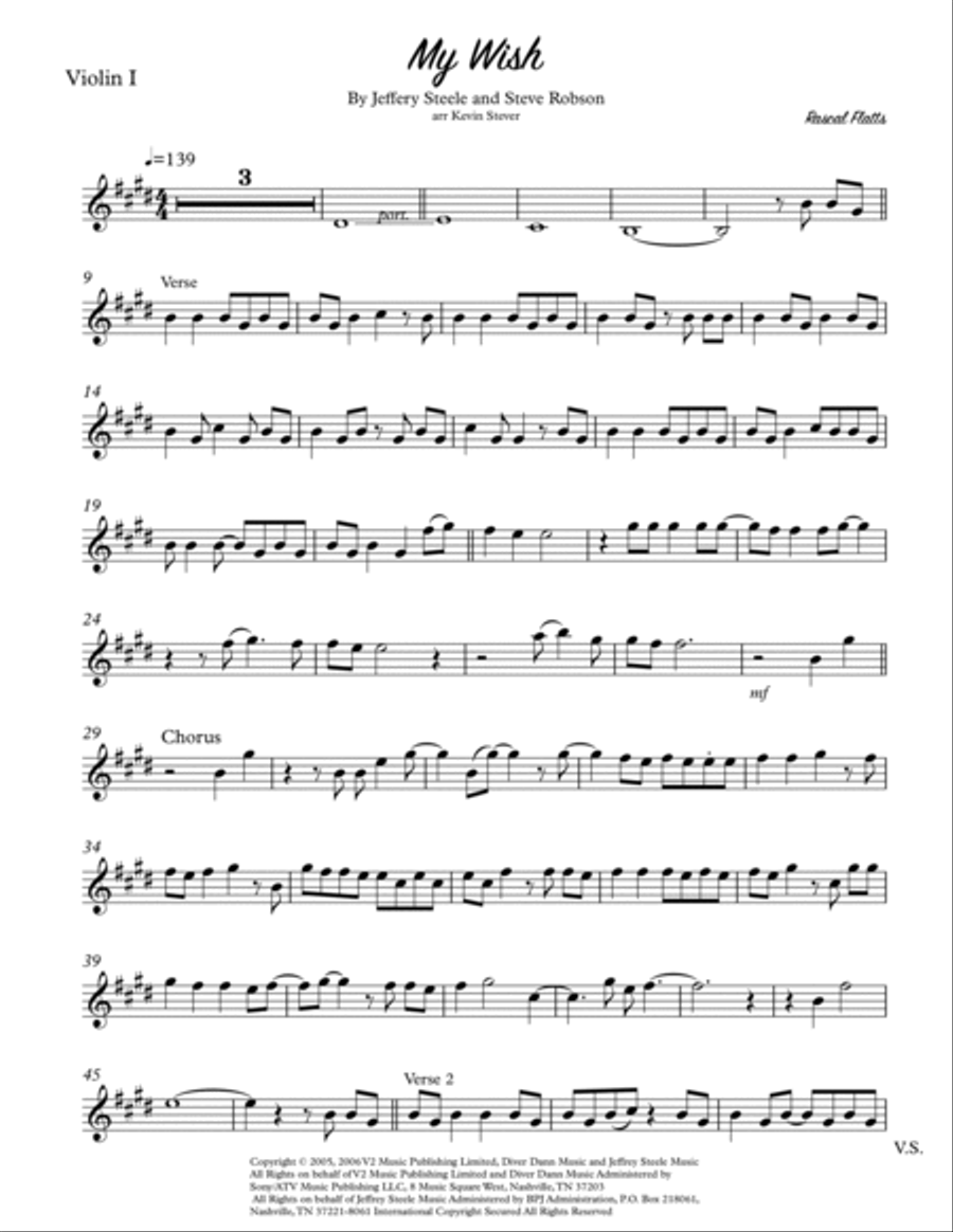 My Wish My Wish String Quartet scores gallery preview page 2