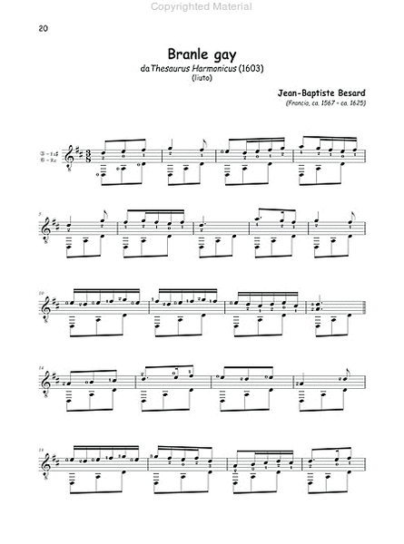 Antologia Rinascimentale (Livello 3). Raccolta di musiche del sec. XVI per liuto, vihuela e chitarra rinascimentale con cenni su contesti e prassi esecutive