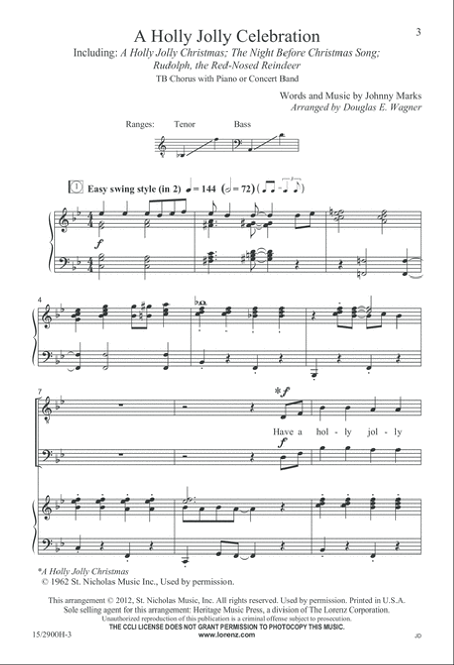 A Holly Jolly Celebration TB scores gallery preview page 4