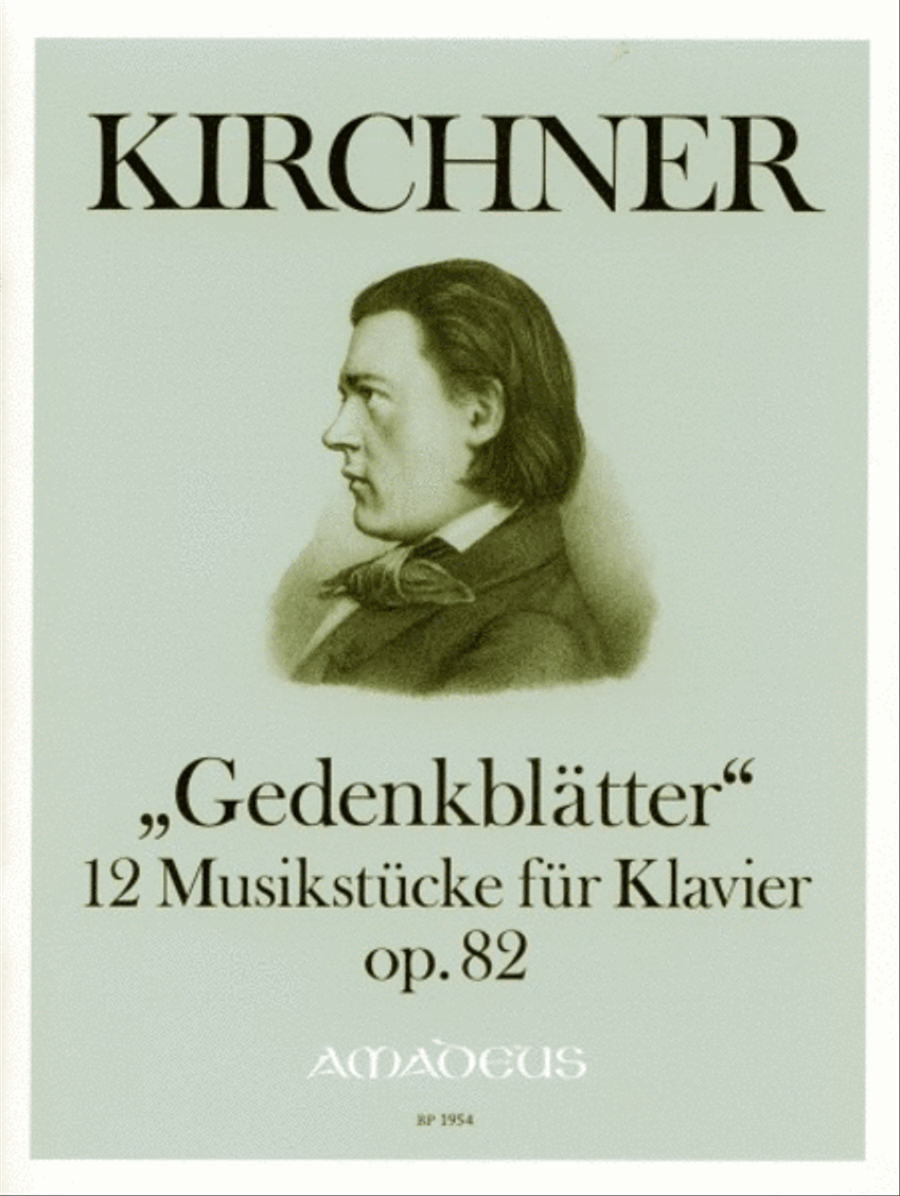 Gedenkblätter op. 82 Piano Solo scores gallery preview page 1