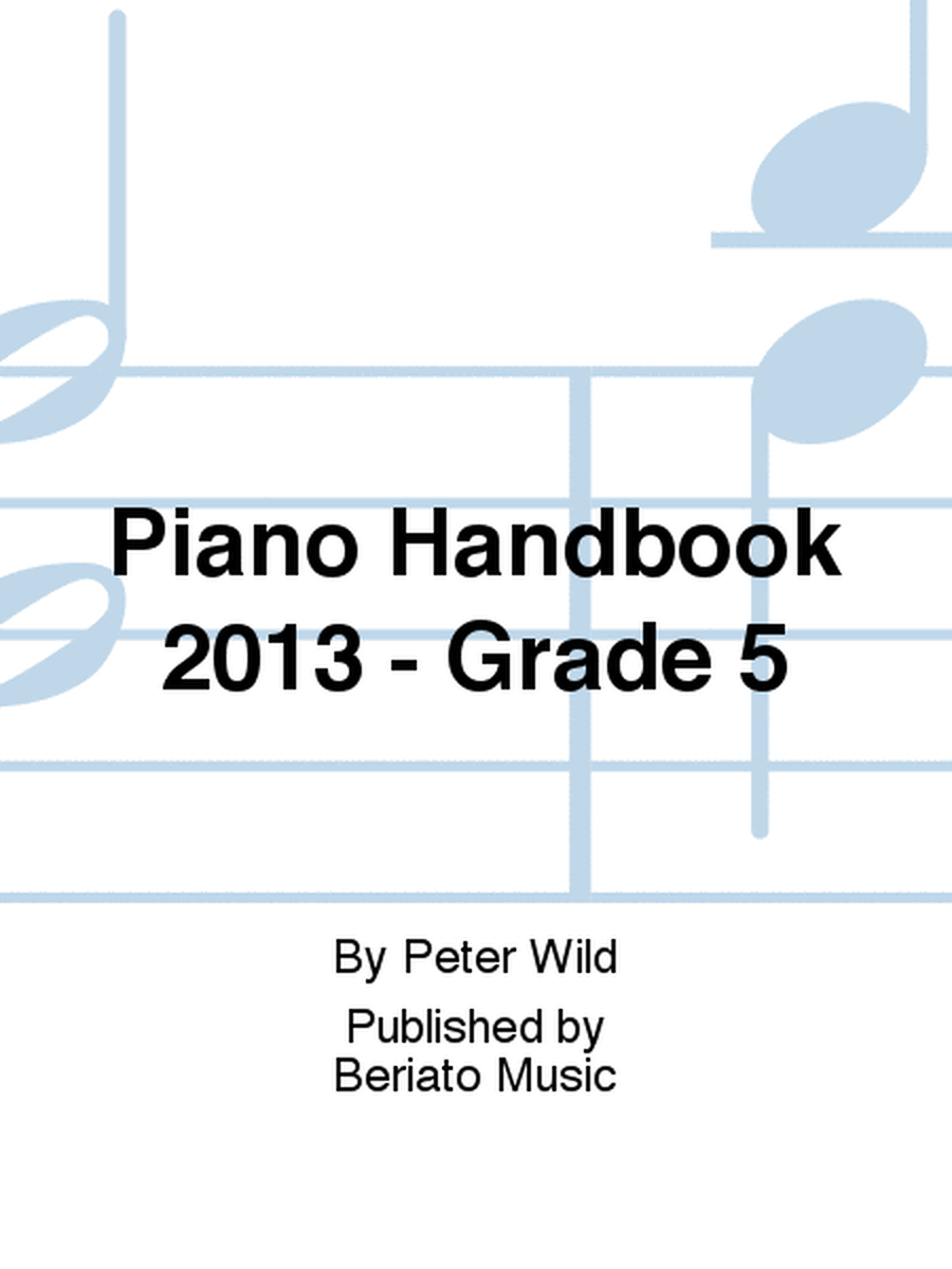 Piano Handbook 2013 - Grade 5