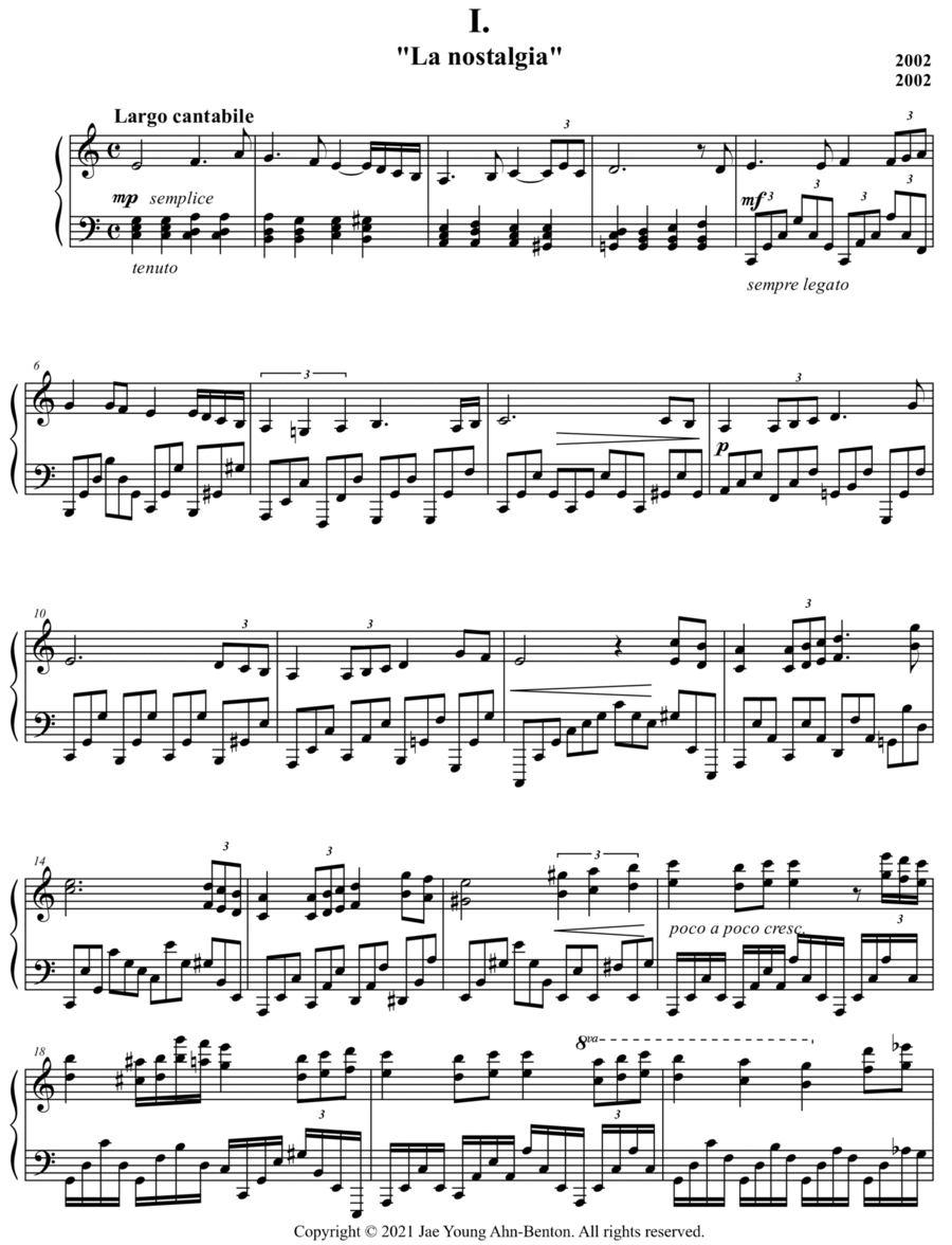 4 Preludes, Op. 6 4 Preludes, Op. 6 Piano Solo scores gallery preview page 1
