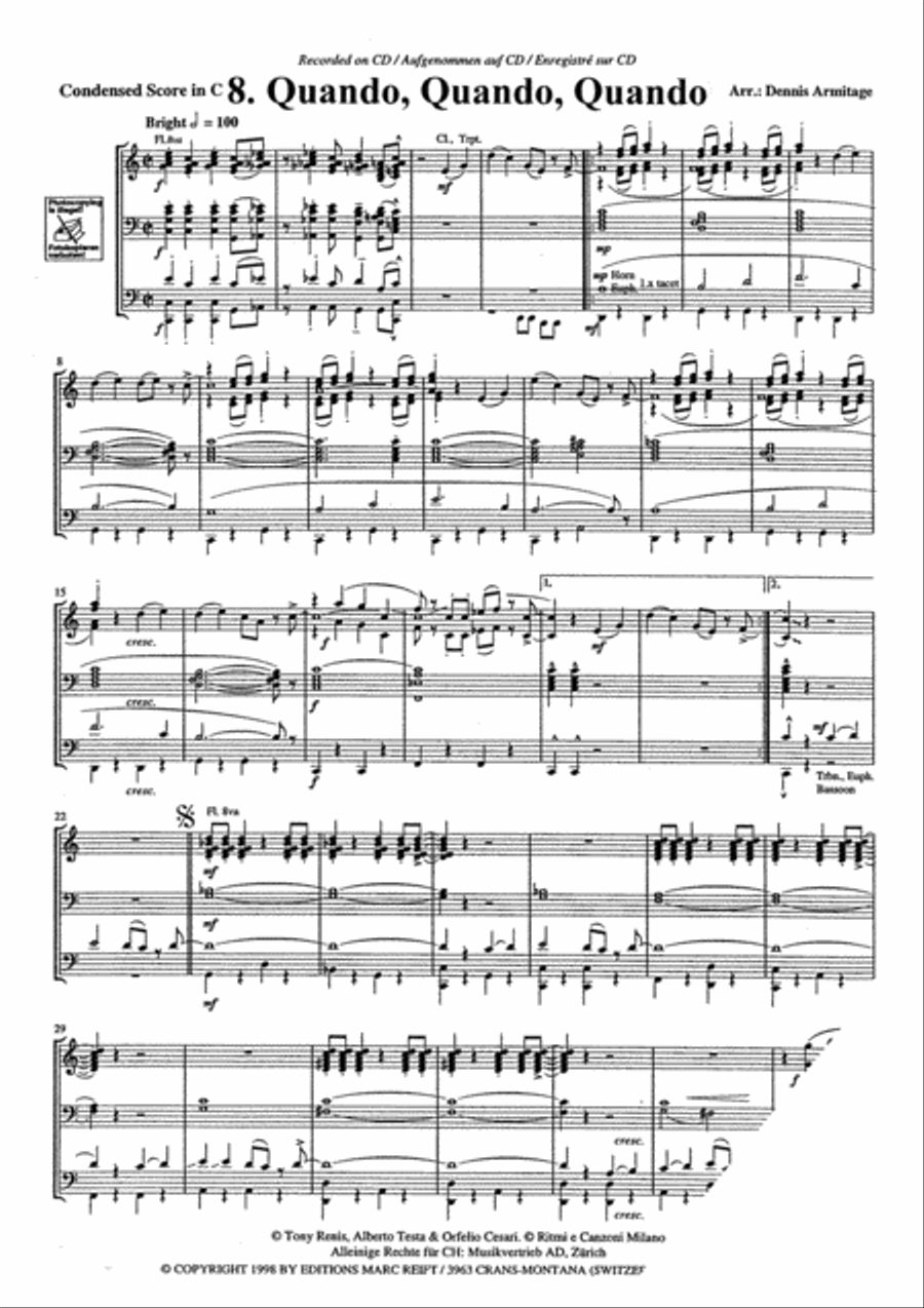 Concert Aperitif Concert Band scores gallery preview page 10